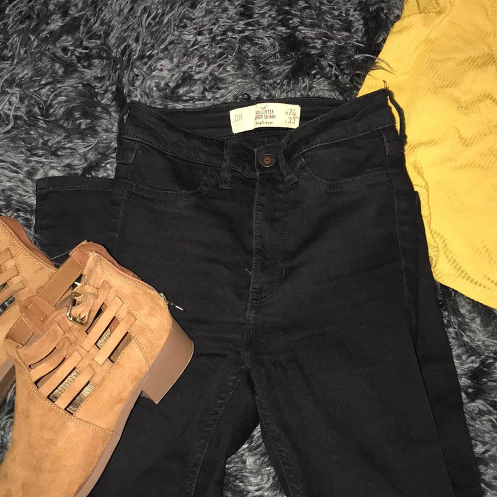 Hollister Black Jeans